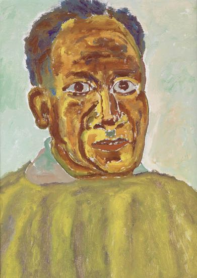 BEAUFORD DELANEY (1901 - 1979) Self-Portrait.